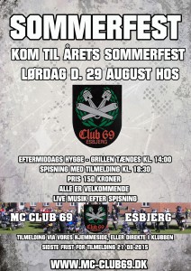 Invitation til Sommerfest